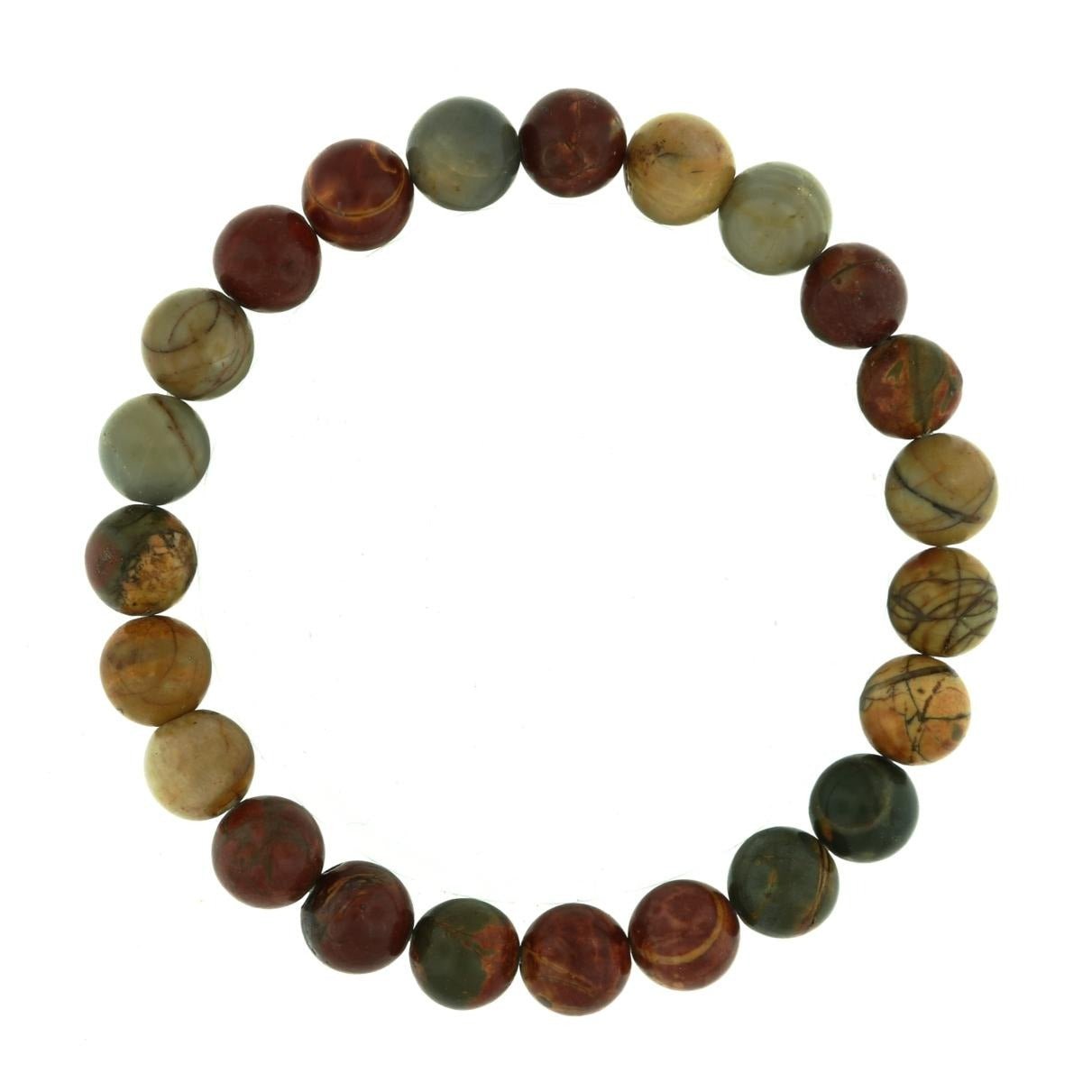 Picasso Jasper Bead Bracelet - Best Life Apparel
