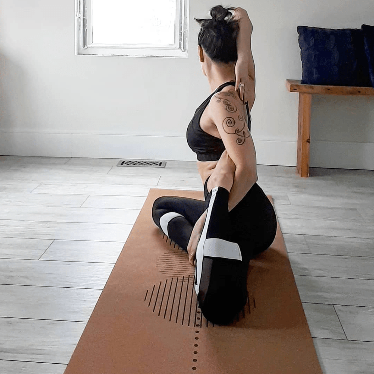 Revolve Cork Yoga Mat | 4.5MM - Best Life Apparel