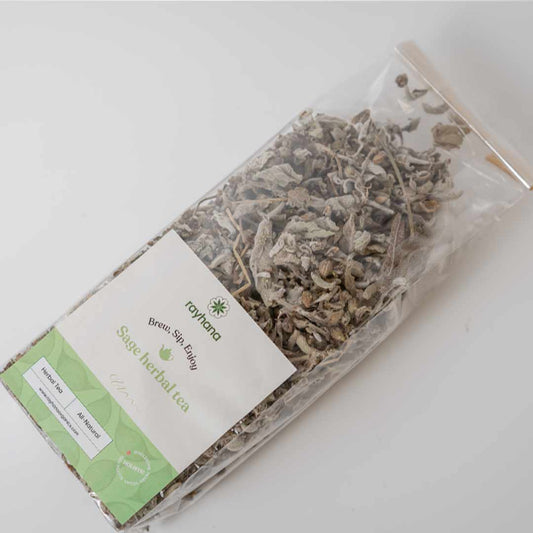 Sage Herbal Tea – Cut Loose Leaves - By Reyhana Organics - Best Life Apparel