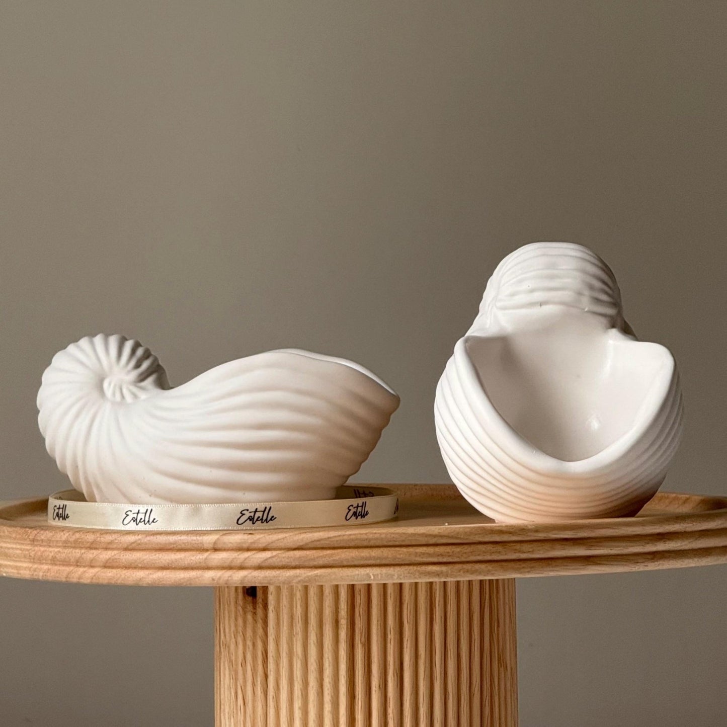 Sea Shell Jesmonite Trinket Tray | Jewelry Dish - Best Life Apparel