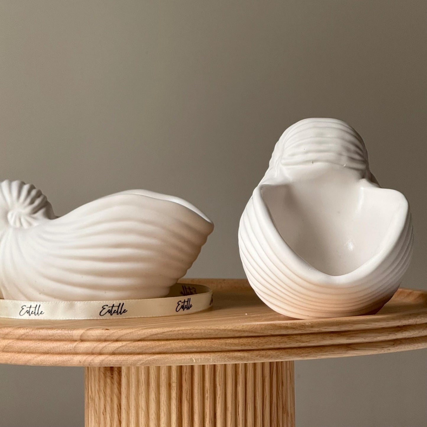 Sea Shell Jesmonite Trinket Tray | Jewelry Dish - Best Life Apparel