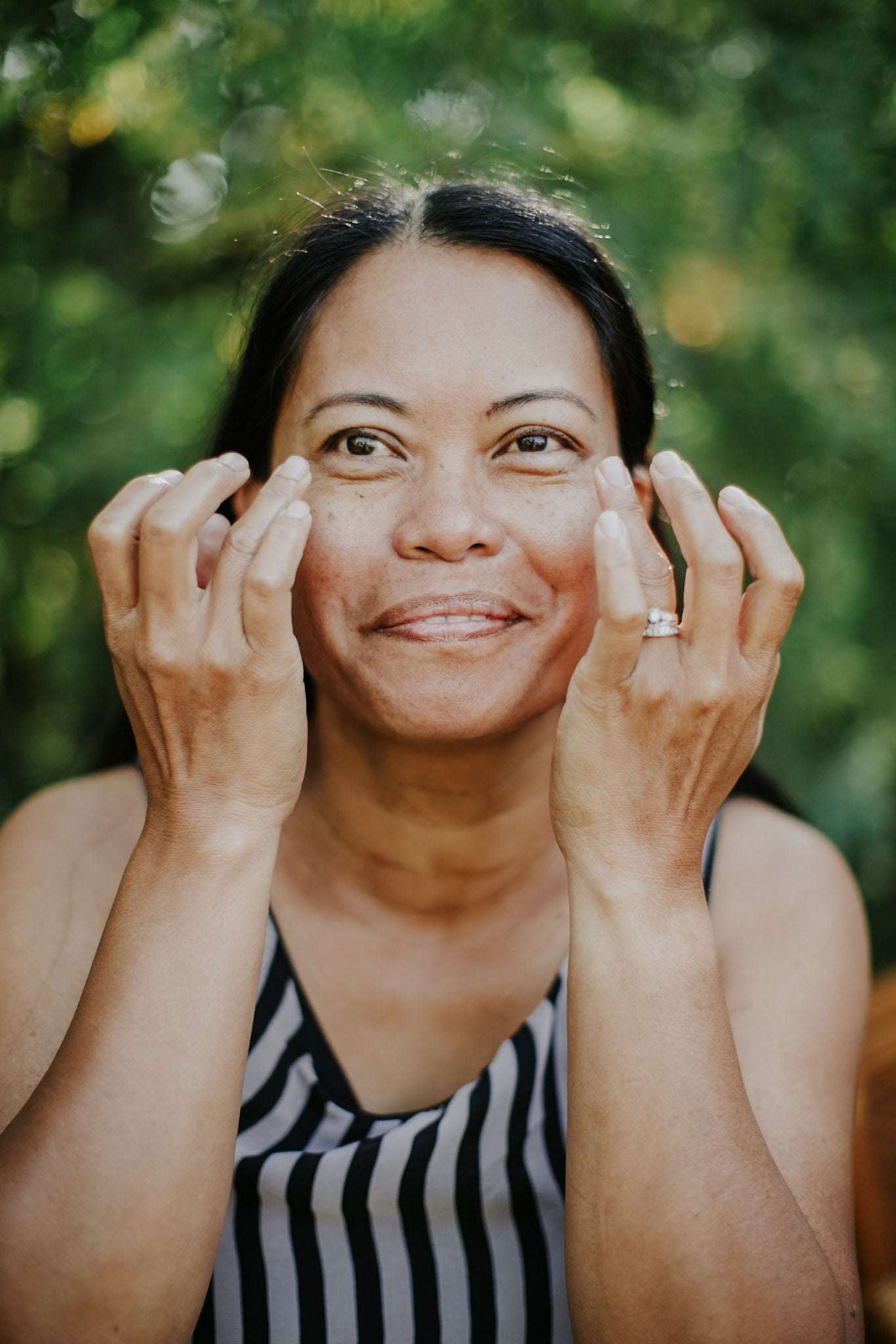 Rejuvenate face serum in daily skincare routine lifestyle setting