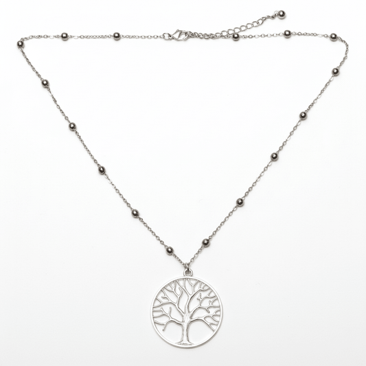 Silver Tree of Life Pendant Necklace - Best Life Apparel