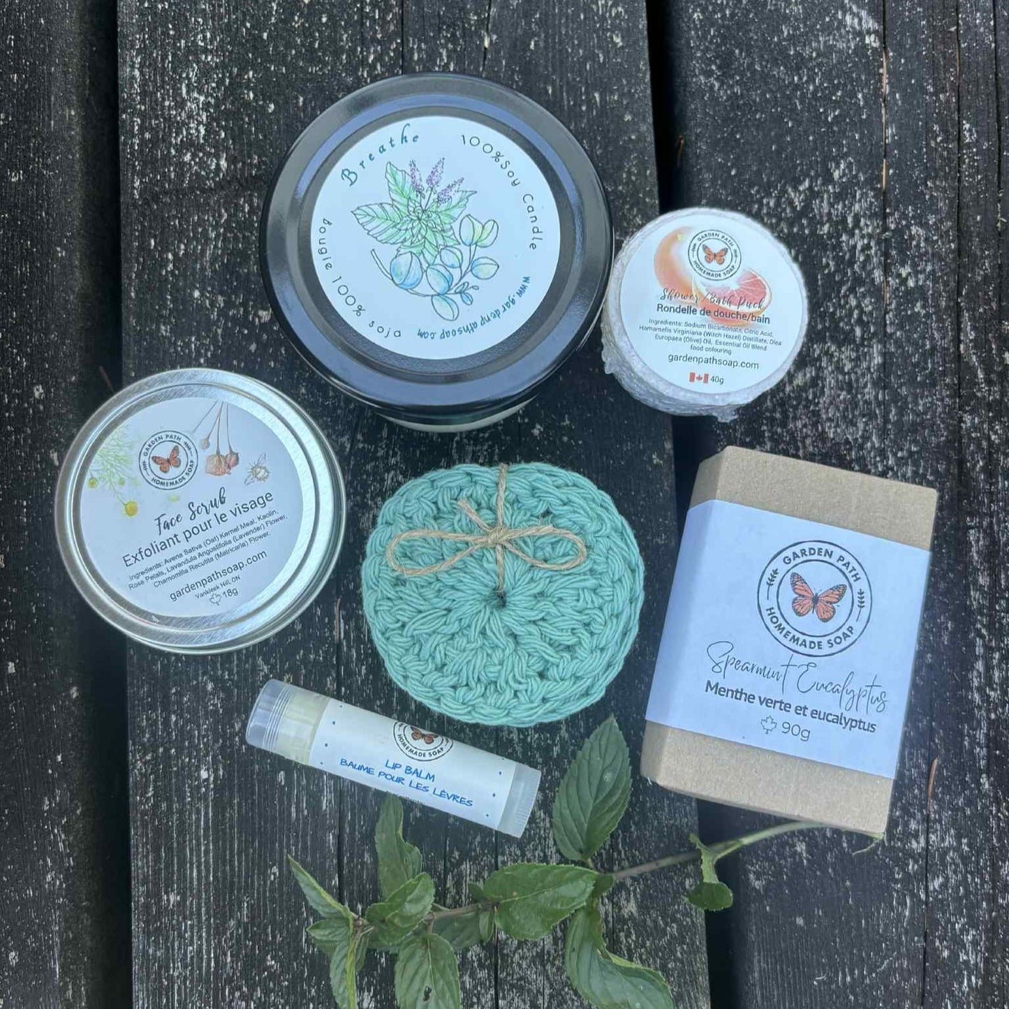 Spa in a Box | Natural Handmade Soap Gift Set by Garden Path - Best Life Apparel
