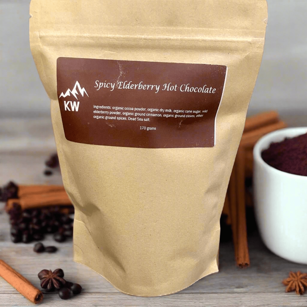 Spicy Elderberry Hot Chocolate- 250 grams - Best Life Apparel