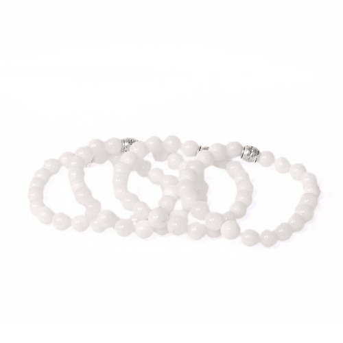 Spiritual Growth Bracelet for Women — White Jade Crystal | Inner Peace & Enlightenment - Best Life Apparel