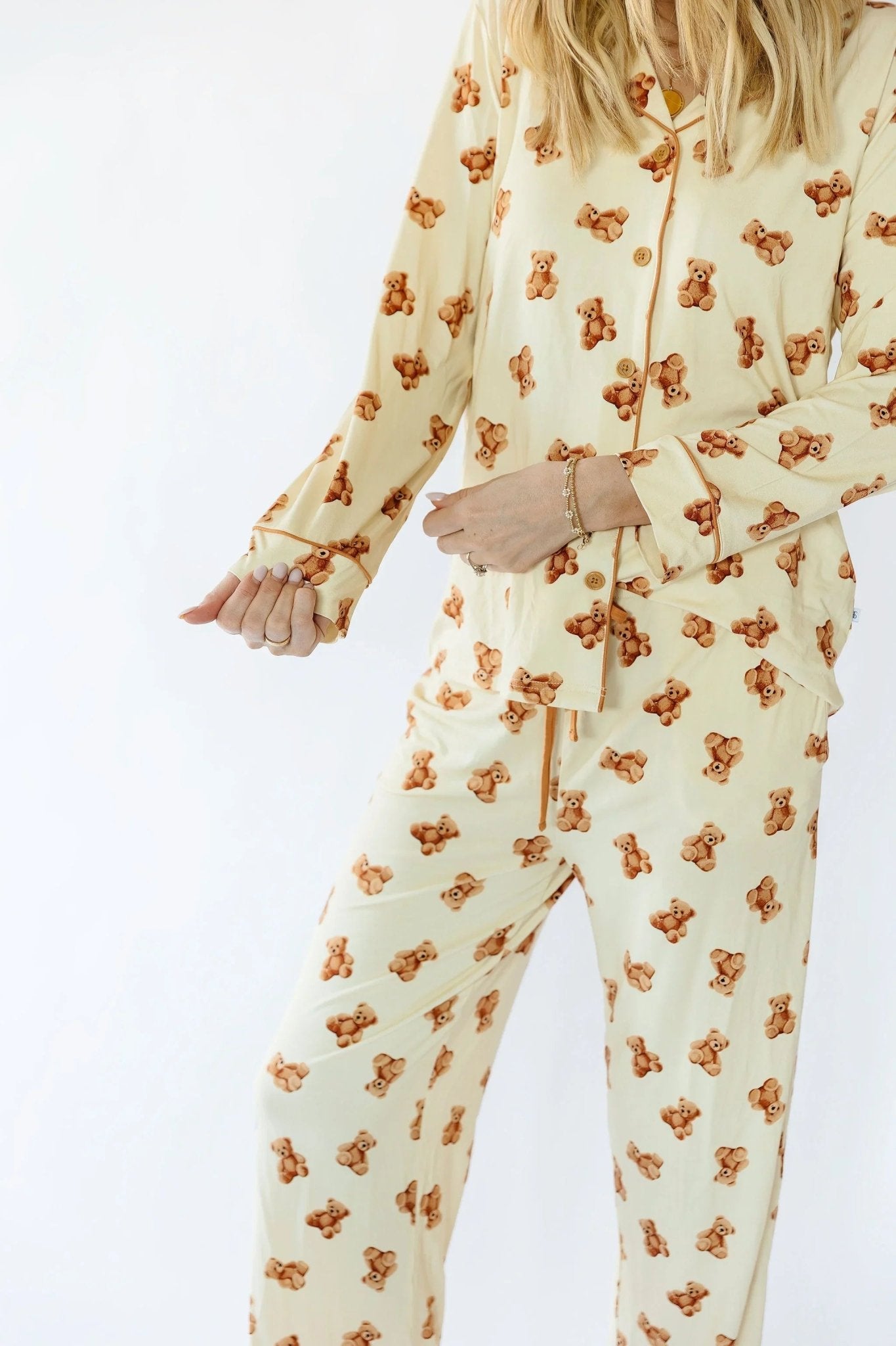 Teddy Bear Pajama Pants — Bamboo Viscose - Best Life Apparel