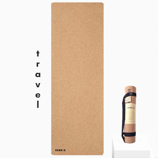 Travel Essential Cork Yoga Mat | 2MM - Best Life Apparel