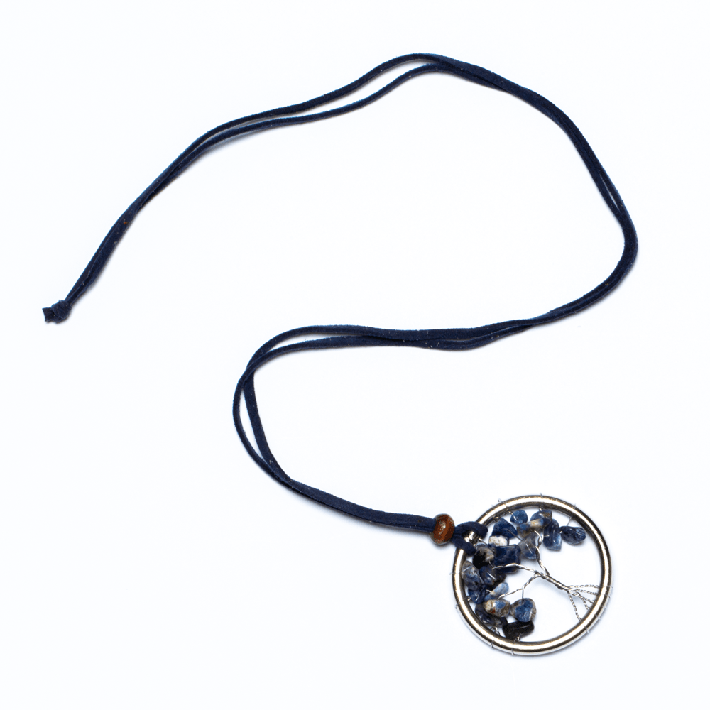 Tree Of Life Necklace With Natural Stone - Best Life Apparel