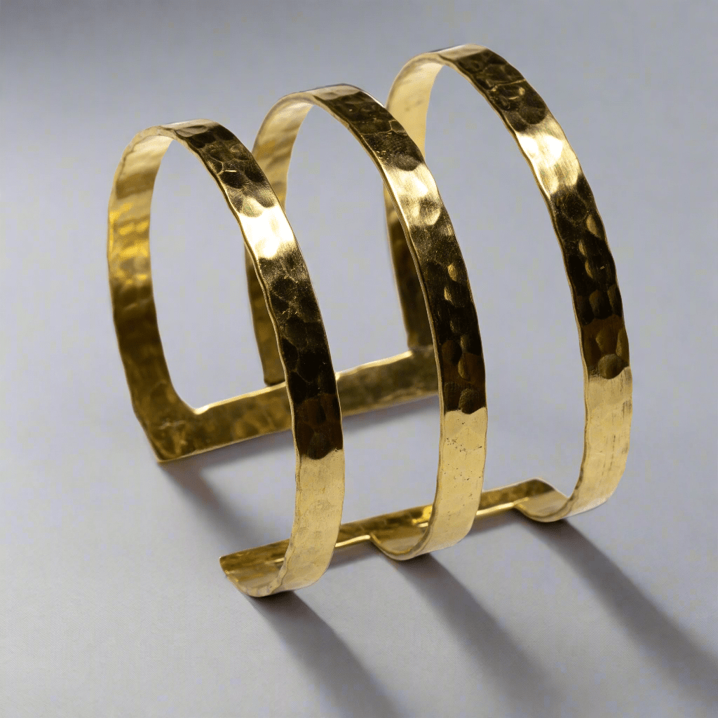 Triple Bar Metal Cuff - Gold Colour - Best Life Apparel