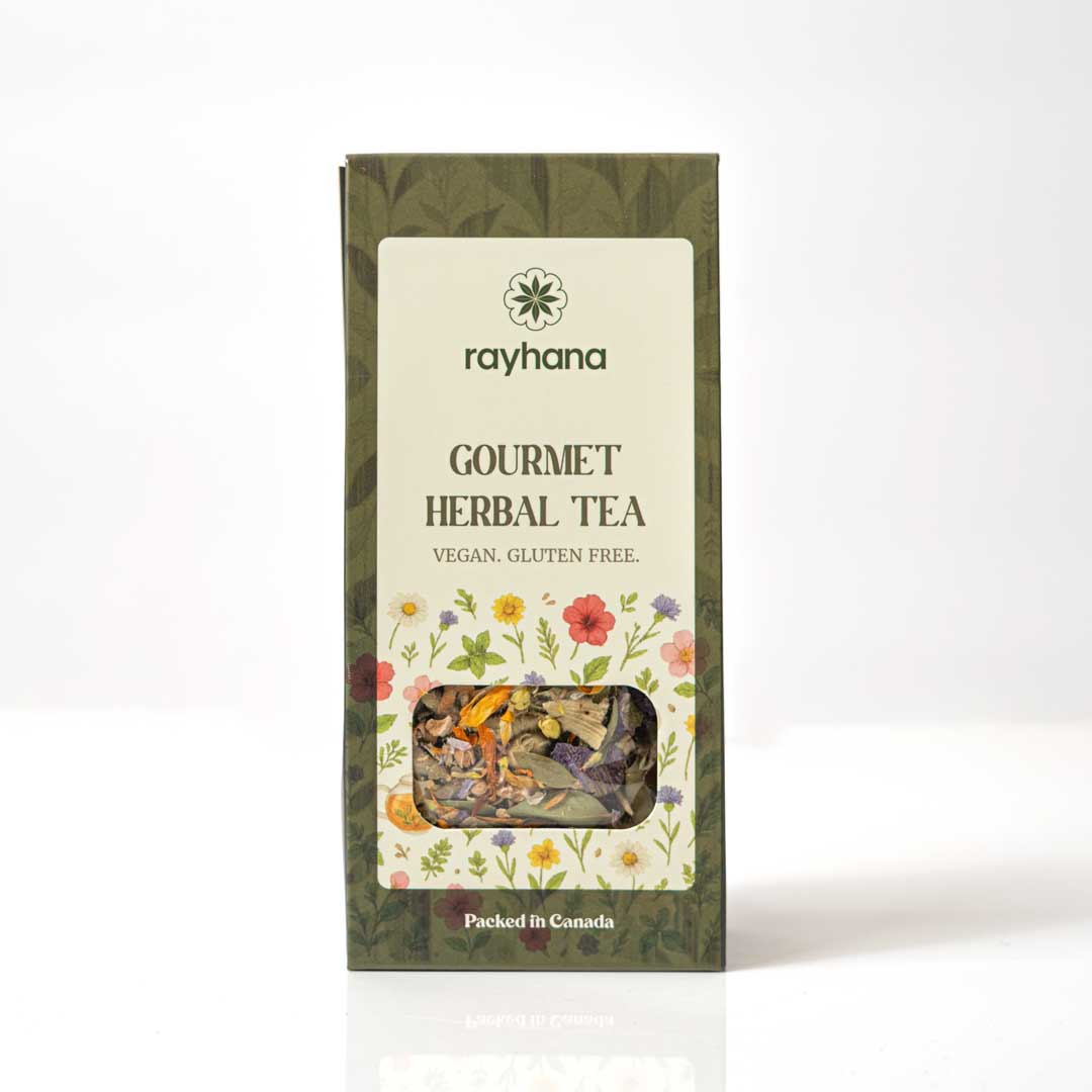 Winter herbal tea gift idea — loose leaf wellness blend for cozy evenings and natural cold relief