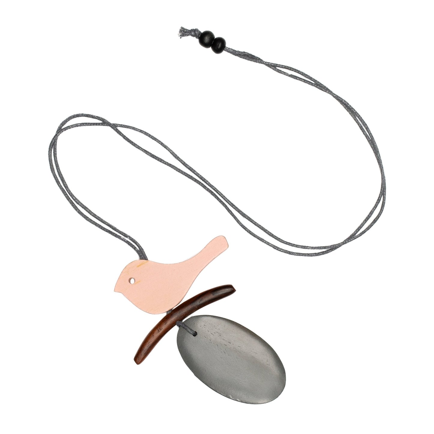 Wooden Bird on a Branch Necklace - Best Life Apparel