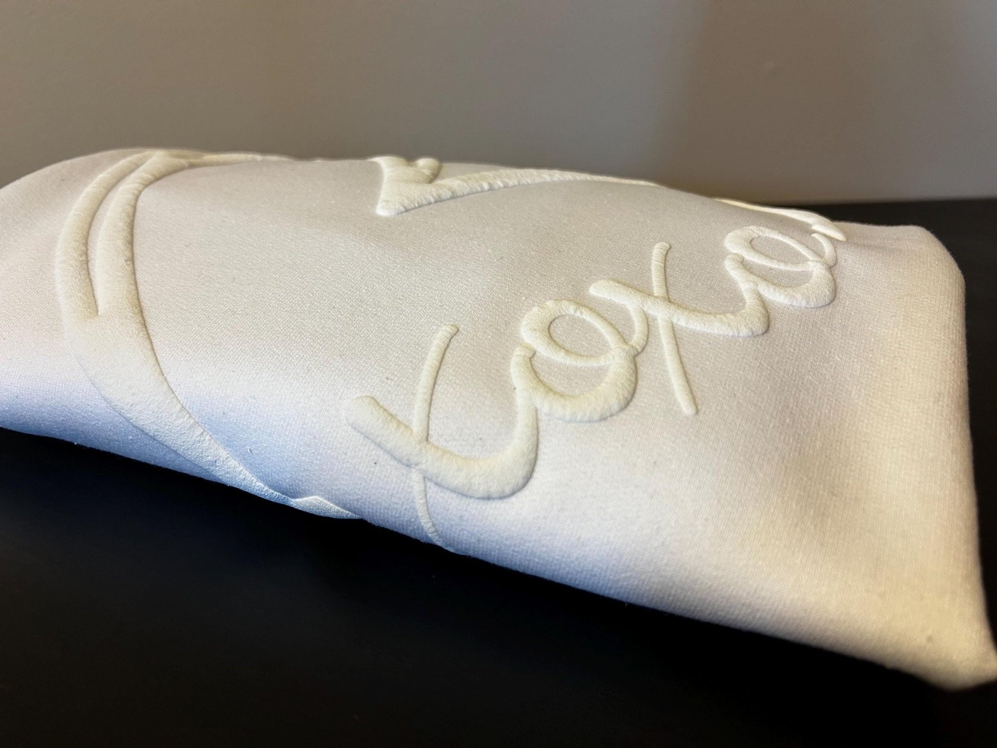 XOXO Embossed Heart Sweatshirt - Best Life Apparel