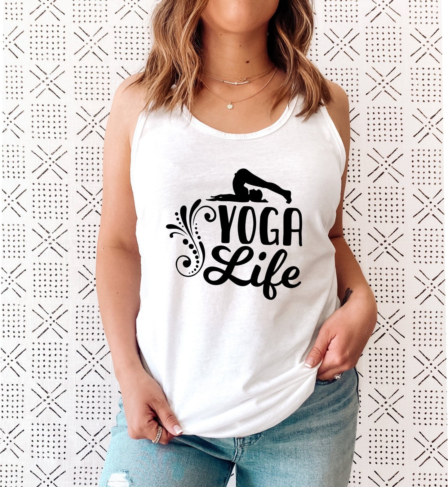 Yoga Life Racerback Tank Top - Best Life Apparel