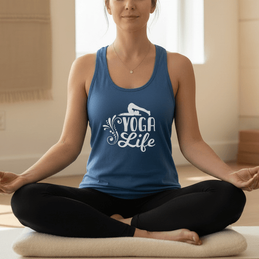 Yoga Life Racerback Tank Top - Best Life Apparel