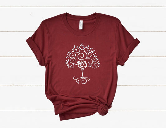 Yoga Tree of Life T-Shirt - Best Life Apparel